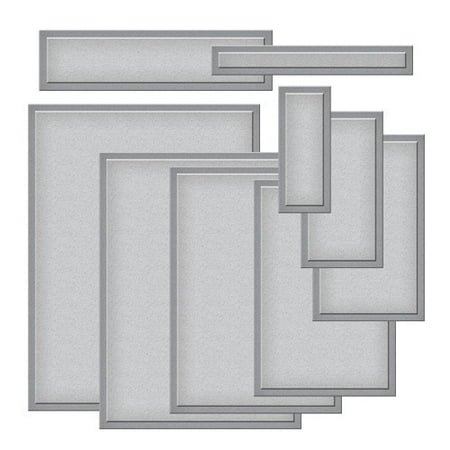 Spellbinder Wizard Die - Spellbinders Nestabilities Etched Dies, A2 Matting Basics B