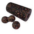 thumbnail image 2 of 3PCS Yoga Roller Massage Peanut Ball Set for Deep Tissue Stretching-D, 2 of 5
