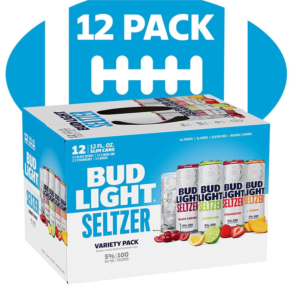 Bud Light Seltzer Variety Pack, Gluten Free Hard Seltzer