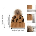 thumbnail image 3 of Lilgiuy Baby Infant Winter Hat Knit Thick Baby Girl Hats Warm Pom Pom Baby Beanie Hat Ski Newborn Hats Beanies for Making Snowmen, 3 of 5