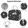thumbnail image 4 of Lunch Bag Lunch Box for Women Reusable Insulated Lunch Bags,Water-Resistant Gothic Cooler Lunch Tote Bag, Large Capacity for Work Travel Picnic, 4 of 6