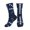 2 Black-2, variant on Women's Men's Moon Phase Pattern Colorful Novelty Pattern Crew Athletic Socks