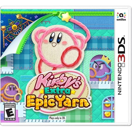 Kirby's Extra Epic Yarn, Nintendo, Nintendo 3DS, 045496745028