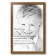 thumbnail image 2 of ArtToFrames 17x26 inch Muted Gold Glow Picture Frame, Gold MDF Poster Frame (4680), 2 of 8