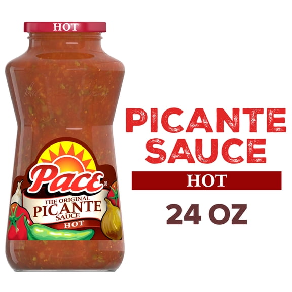 Pace Hot Picante Sauce, 24 oz Jar