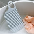 thumbnail image 4 of Laundry Board Cute Thicker Plastic Mini Hand Wash Scrubboard for Clothes, 4 of 9
