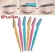 thumbnail image 1 of 6 unids/set de maquinilla de afeitar para cejas, maquinilla de afeitar para dar forma a las cejas de seguridad profesional, removedor de vello, afeitadora, herramientas de belleza LingWen 8390611417178, 1 of 1