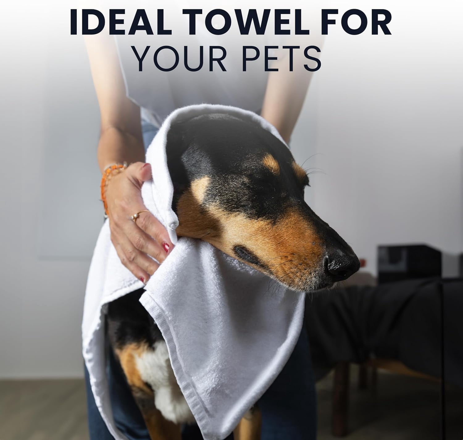 belem Fast Drying Hotel Towels - Pack of 72 (20x40) White Bath Towels Bulk- Lightweight Economy Bulk Towels - 5.5lb/dozen Super Absorbing, Soft & Durable Terry Towels for Commercial & Hotel Use