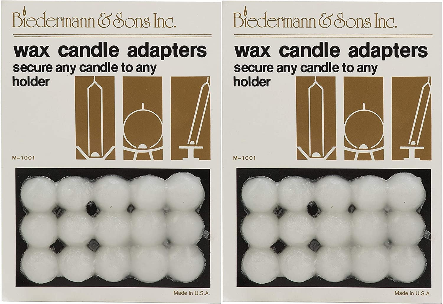 Wax Dots Candle Adapter, M1001C (Set of 30 Dots)