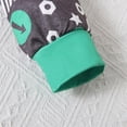 thumbnail image 5 of NOLDARES Toddler Baby Boy Clothes Color Block Long Sleeve Crewneck Sweatshirt with Pants Spring Fall Winter Outfits Size:4-5 Y,Grey, 5 of 9