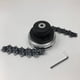 thumbnail image 5 of Universal Grass Trimmer Garden Sieto Cabeza Máquina Hardware Césped Cadena Cabeza Cabeza de Jardinería Equipo de jardinería Accesorios de herramientas de corte negro seitruly TO001198-01, 5 of 7