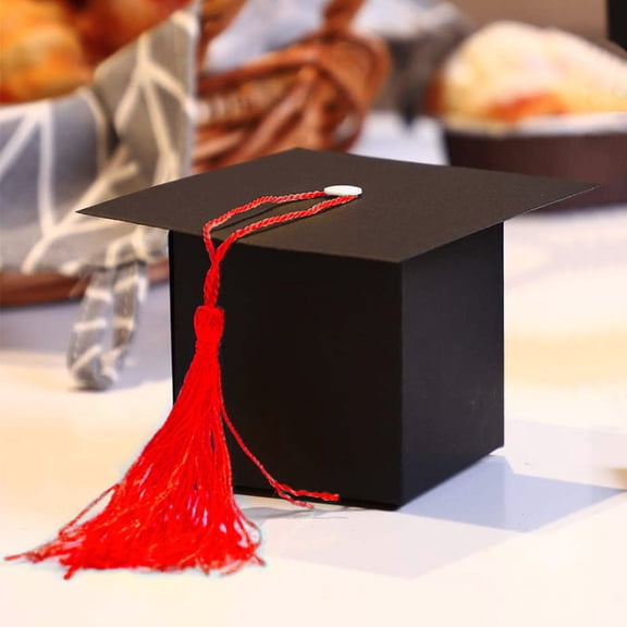 10Pcs Graduation Party Favors 2026, Favor Boxes Grad Cap Box for Candy Goody Chocolate Gift, Graduation Party Supplies