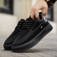 thumbnail image 5 of Men's & Unisex Slip-On Low-Top Sneakers -  Dresses, Business Casual - Easy Wear Upper & Rubber Sole, Soft-Soled Cushioned , Minimalist Solid Color Casual Shoes for Fall, Versatile for Jeans,, 5 of 5