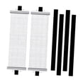thumbnail image 2 of FashionCha 2 Pieces Snare Wire Drum Wires Snare Wire Straps Percussion Component Kit Practical PP Material Secure Fit Suitable for Musicians Performance Practice Black, 2 of 8