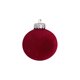 thumbnail image 2 of 12 bolas navideñas de terciopelo flocadas, adornos navideños de plástico, adornos colgantes decorativos para árbol de Navidad, 3,14 pulgadas, 2 of 5