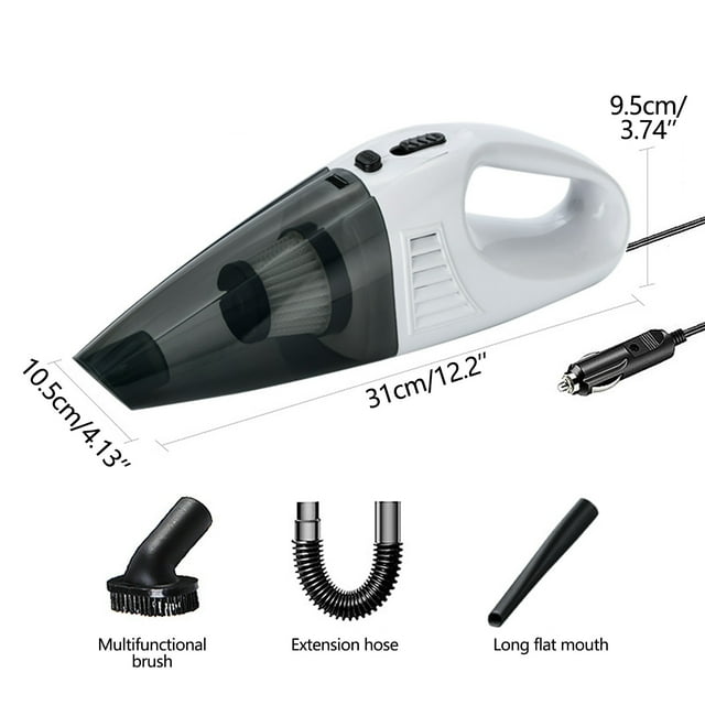 Car Wired Vacuum Cleaner Car Handheld Wired Rechargeable Vacuum Cleaner Car Vacuum Cleaner