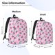 thumbnail image 2 of Fotbe Cherry Strawberry Mochila de Lona con Estampado, Mochila Duradera, Mochila Versátil de Alta Calidad, Mochila Compacta Vintage-Small, 2 of 5