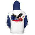 thumbnail image 2 of Lotusprinthandmade Personalized 250th America Anniversary Hoodie 3D Multicolor (XL), 2 of 5