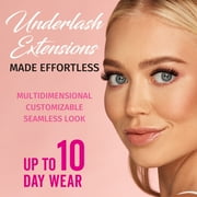 Salon Perfect Supernatural False Underlash Extensions Starter Kit, Fake Eyelashes, Contains 30 Lash Clusters, Applicator, Bond & Seal, and Lash Remover
