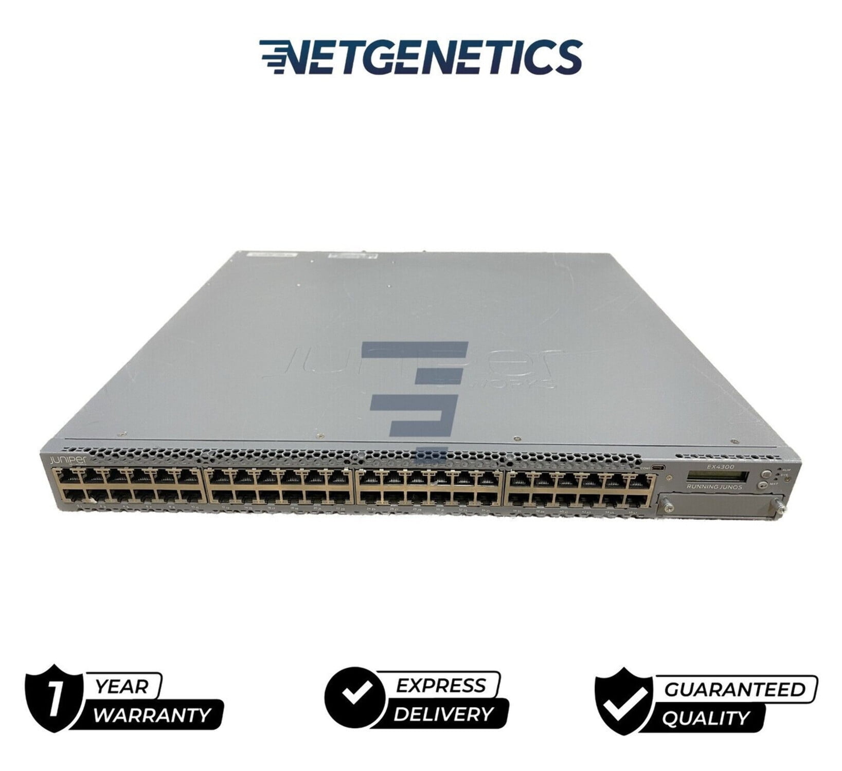 Juniper Networks EX4300 48P 48Port GbE PoE+ Switch 1000BaseT EX 4300