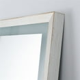 thumbnail image 4 of 22" x 48" Led Full-Length Luminous Mirror, Body Mirror With Antique White Frame, Smart Touch Button Control, Can Be Wall-Mounted Or Placed Against The Wall, 4 of 9