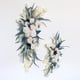 thumbnail image 1 of 2 arcos decorativos para boda, flores artificiales, decoración de arco de flores artificiales para ventana, boda, fiesta, recepción, decoración Soledad Guirnalda de arco de boda, 1 of 10