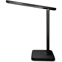 ZogeeZ LED Desk Lamp Wireless Rechargeable Mini USB Touch Switch Dimmer Control Color Adjustment (Black)