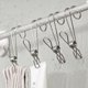 thumbnail image 2 of Estante de almacenamiento con Clip de gancho, soporte multiusos de acero inoxidable para cocina y baño, 8 Uds., 2 of 5