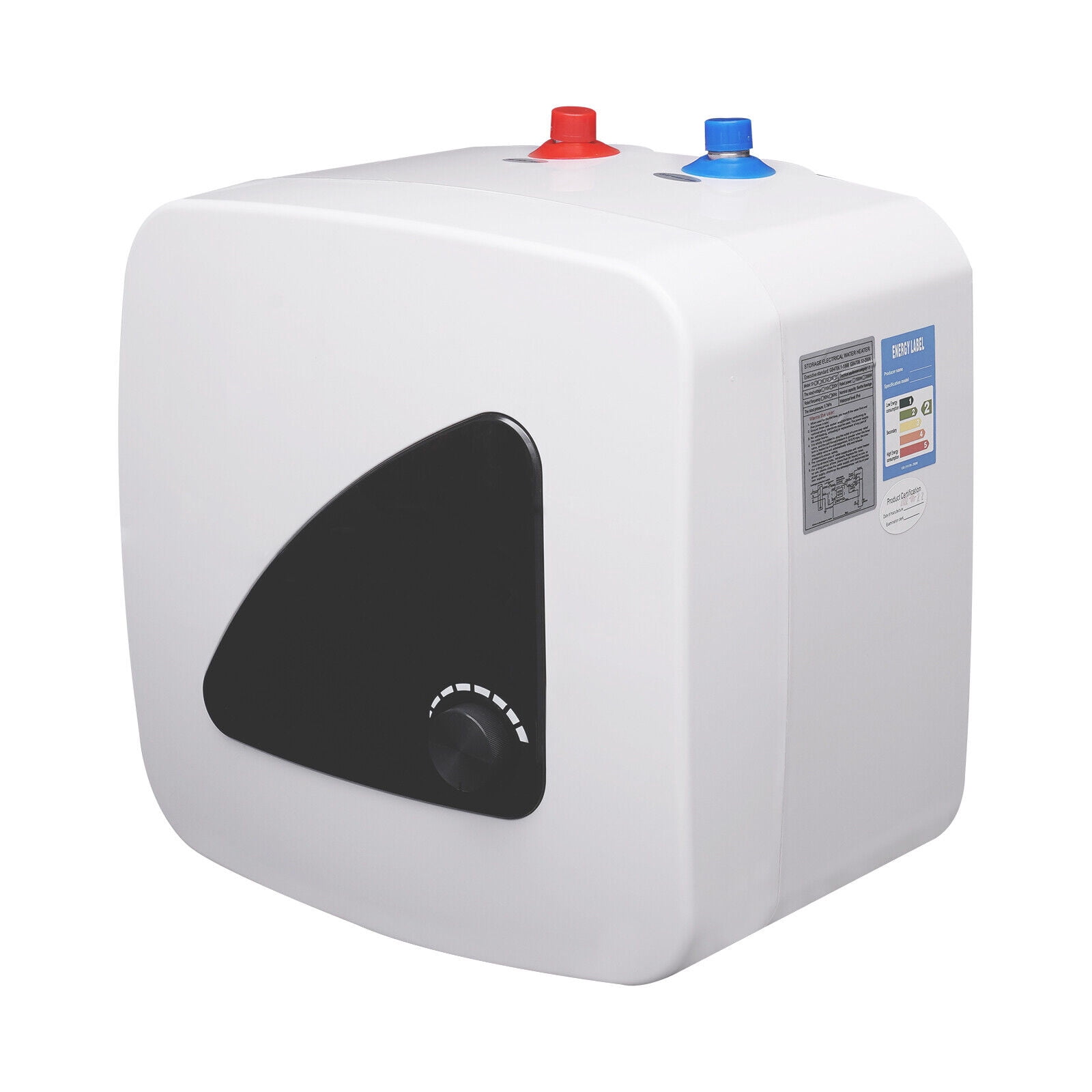 1500W Water Heater, IPX4 Waterproof, White, 15L/ 3.96Gal Portable Hot Water Boiler for Kitchen 110V