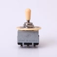 thumbnail image 1 of Botón crema de interruptor de palanca de 3 vías Yuyangstore para guitarra LP, 1 of 6