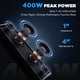 thumbnail image 3 of Barra de sonido UTV Ehaho 17 pulgadas Bluetooth RGB IP65 resistente al agua, 3 of 9
