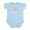 Sky Blue, variant on CafePress - Take Me To New Orleans Infant Bodysuit - Baby Light Bodysuit, Size Newborn - 24 Months