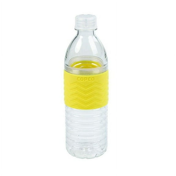 Copco  Hydra Reusable Tritan Water Bottle with Spill Resistant Lid 16.9 oz - Yellow
