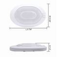 thumbnail image 5 of Facon LED Pancake Dome Light Puck Light Cabinet Light On&Off Switch, 12V DC RV Interior Light for RV Motorhomes Camper Caravan Trailer Boat, 5 of 7