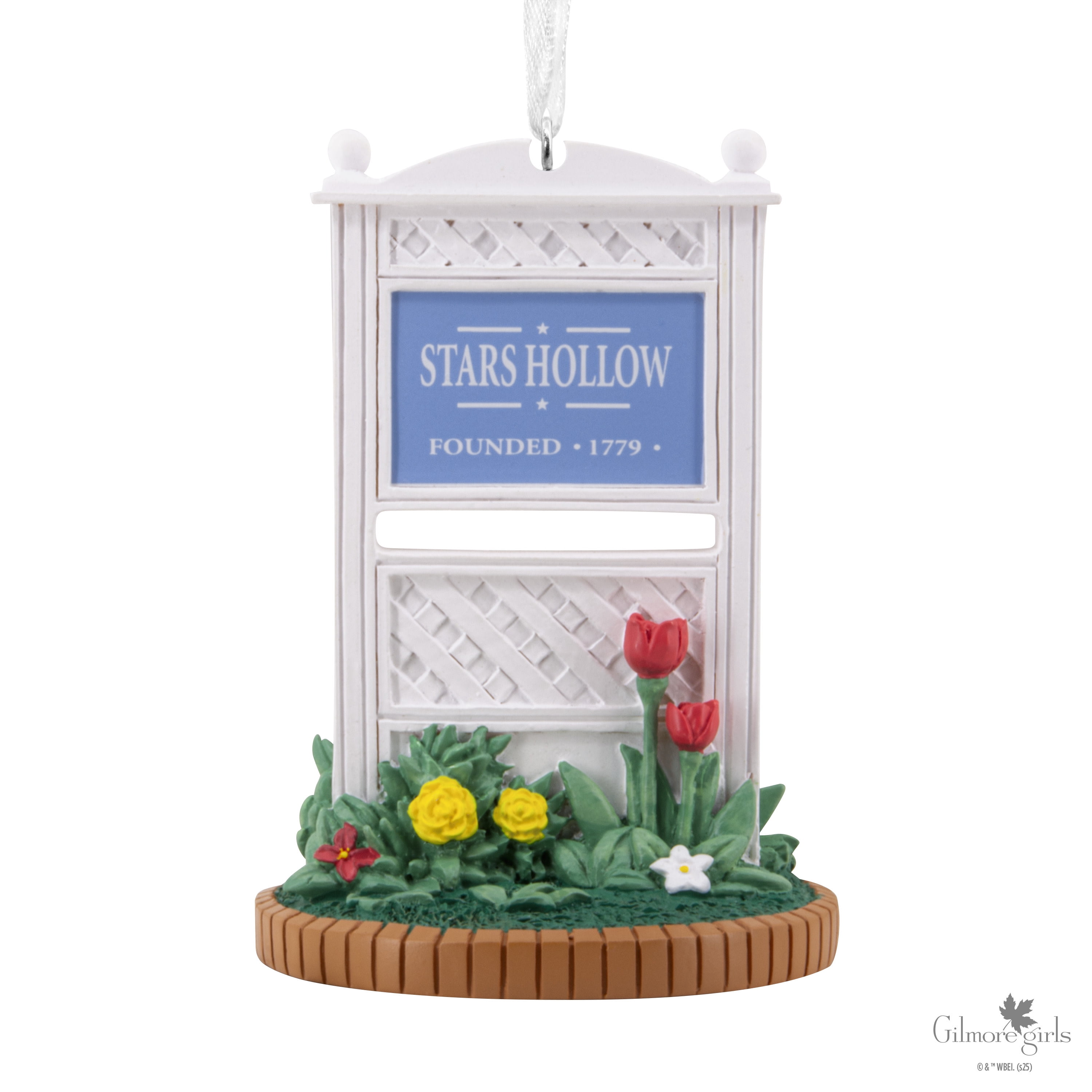 Hallmark Christmas Ornament (Gilmore Girls Stars Hollow Sign), 1 Count
