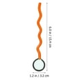 thumbnail image 3 of Dessert Spoon Exquisite Glass Spoon Colored Glass Mixing Spoon Glass Coffee Spoon Soup Spoon, 3 of 8