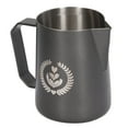 thumbnail image 3 of Taza Para Espumar, Jarra Para Espumar Leche De Acero Inoxidable Sin Goteo Fácil De Verter Con Asa Para El Hogar, 3 of 8