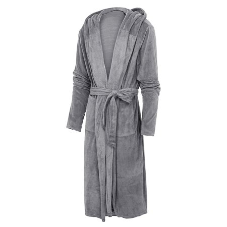 

JeashCHAT Lingerie for Women Sexy Naughty Men s Winter Plush Lengthened Shawl Bathrobe Home Clothes Long Sleeved Robe Coat