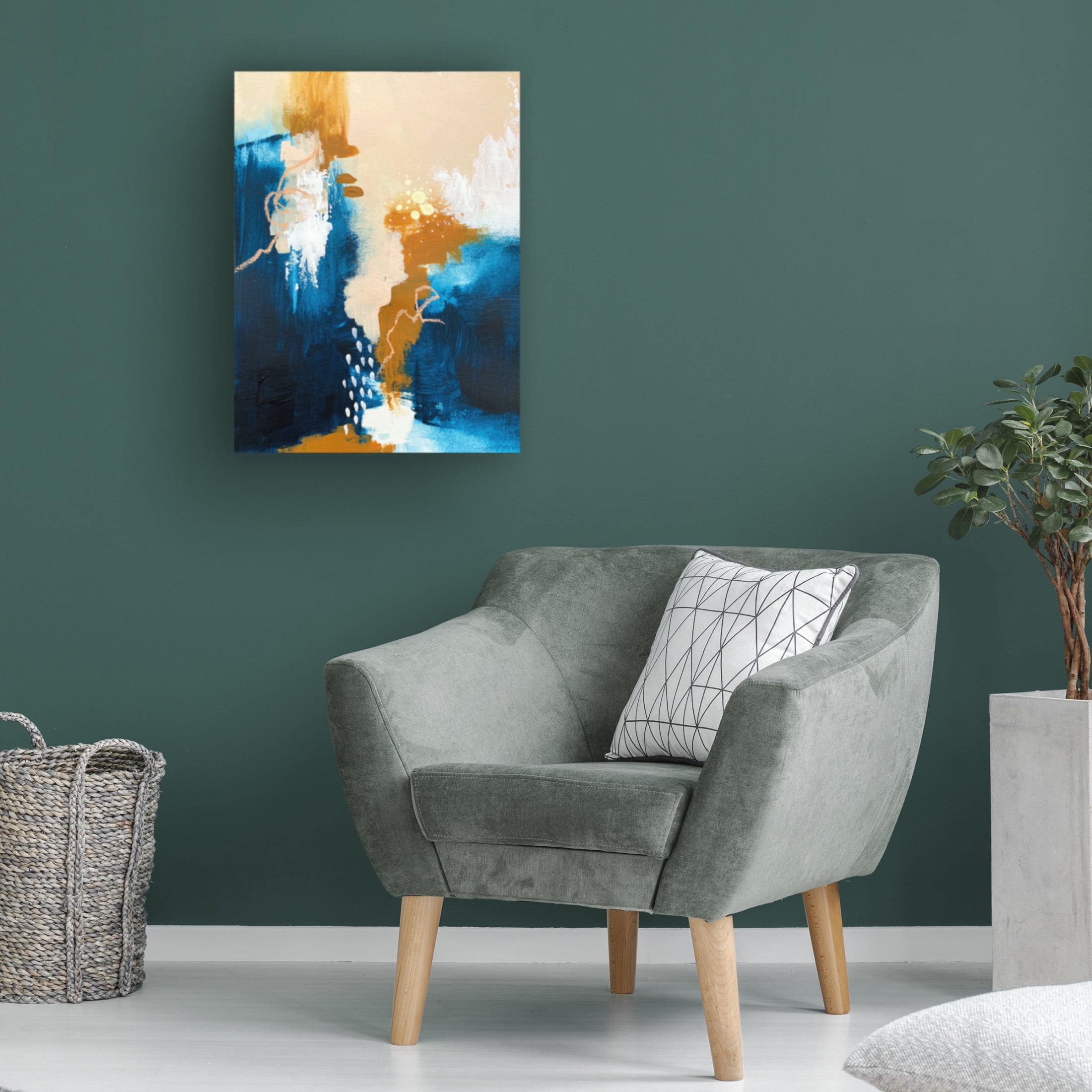 Trademark Fine Art Alyson Storms  Harvest Reflections 1 Canvas Wall Art