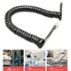 thumbnail image 2 of Cable de teléfono en espiral modular de 4 núcleos para teléfono/auricular RJ9, negro, 2 of 5