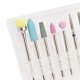 thumbnail image 5 of Brocas para quitar cutículas, 10 brocas para uñas, brocas para quitar esmalte, brocas para pulir uñas, elaboradas con cuidado, 5 of 8