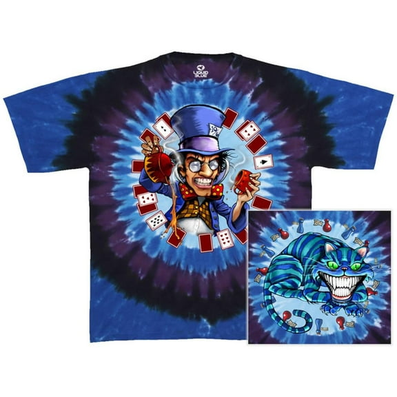 Fantasy-Mad Hatter Apparel T-Shirt - Tie Dye