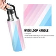 thumbnail image 4 of Yayeee 33oz Insulated Water Bottle Double Wall Stainless Steel with Flip Straw Lid, Pink Gradient, 4 of 7