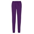 thumbnail image 4 of ACTIVE UNIFORMS Womens' Cool 4-Way Stretch Jogger Scrub Set (Eggplant, 3X-Large), 4 of 7