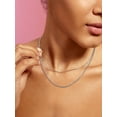 thumbnail image 2 of Suplight 2mm Polished Round Snake Chain Necklace for Pendants 14K Gold Plated Stainless Steel, 2 of 7