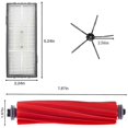 thumbnail image 2 of For S7 S7+ S7 MaxV, S7 MaxV Plus T7S T7 Plus T7S Plus Robot Vacuum Main Side Brush Hepa Filter Parts, 2 of 5