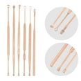 thumbnail image 3 of Unique Bargains 6Pcs Stainless Steel Ear Cleansing Tool Set Ear Cleaner Ear Care Set with Storage Case Rose Gold Tone, 3 of 7