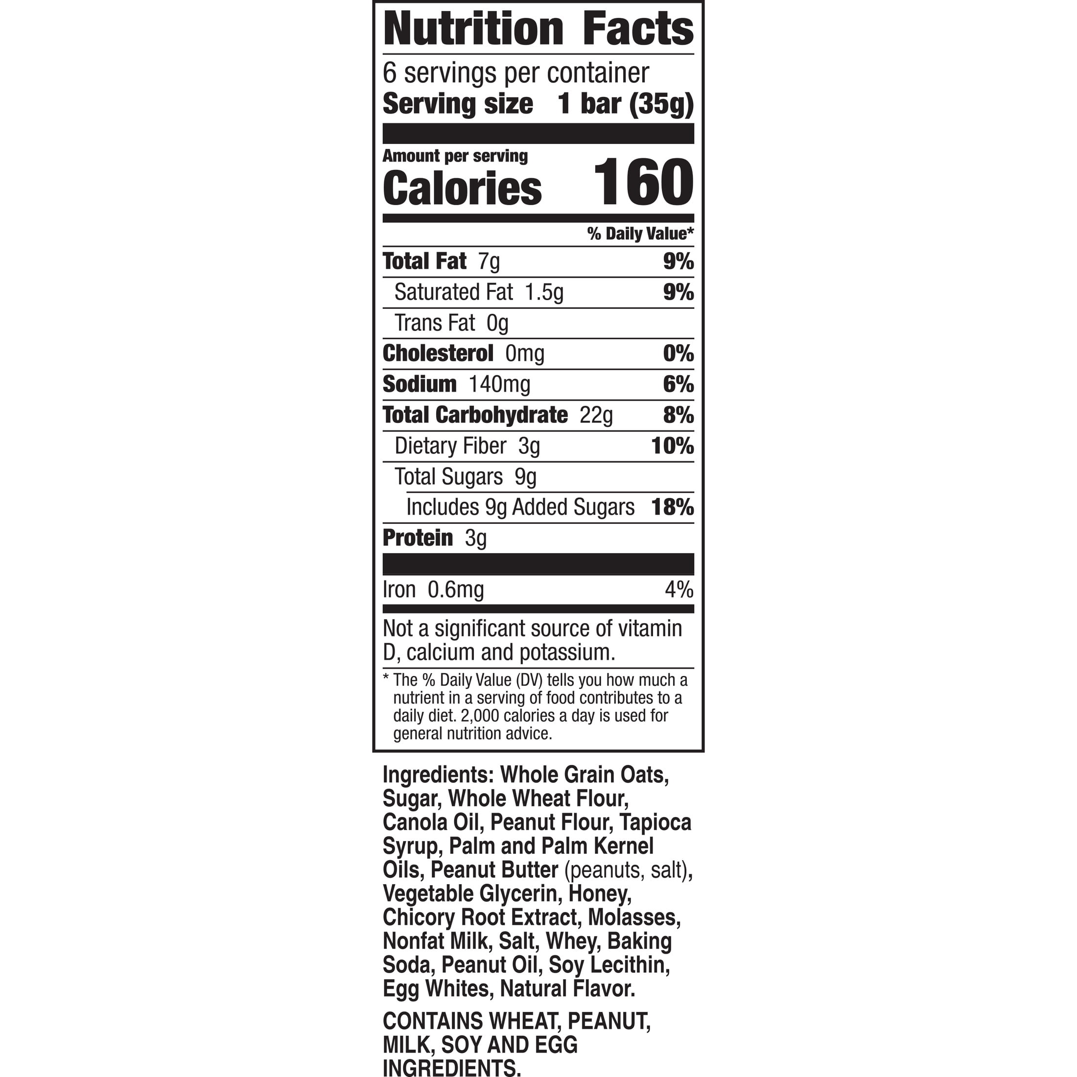 (8 pack) Nature Valley Soft-Baked Oatmeal Squares, Peanut Butter Breakfast Snacks, 6 ct, 7.44 OZ