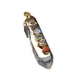 thumbnail image 4 of Guozer Natural Crystal Agate Stone Crystal Stone Gift Box - 8 * Crystal Stone with Wooden Box, 4 of 9