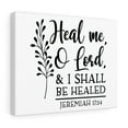 thumbnail image 4 of Scripture Walls  Shall Be Healed Jeremiah 17:14 Bible Verse Canvas Christian Wall Art Ready to Hang Unframed, 4 of 12